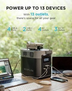 EcoFlow DELTA 2 Portable Power Station – 1024Wh Backup Battery