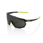 100% Racetrap Sport Performance Sunglasses - Sport and Cycling Eyewear (Gloss Black - Smoke Lens)