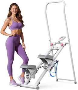 MERACH 2025 Stair Stepper Pro,Stairmaster für Zuhause mit Einstellbarem 3 Stufen Widerstand,Folding Cardio Vertical Climber Maschine Treppenmeister mit Verstellbare Lenker für Home Büro Fitnessgerät