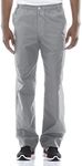 Dickies EDS Signature Men Scrubs Pant Zip Fly Pull-on 81006, Grey, Large