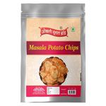 OKHLI MUSAL BRAND Potato Chips Spicy | Festive Season Utsav time Batata savoury Snack indori Namkeen | Red Chilli Aloo Chips | Low Fat Masala PATTA Wafer Tasty Yummy Snack Healthy Snack-1Kg*1Pack