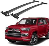 LINGHANG Roof Rack Cross Bars Compatible with 4Runner 2010-2024, 220 LBs Heavy Duty Aluminum Rooftop for Canoe Kayak Surfboard Bike Luggage Cargo Carrier