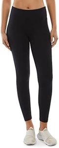 Danskin Women's Mid Rise Ankle Legging, Black Salt, X-Large