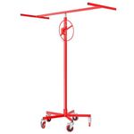 Wiltec Drywall Lift and Sheetrock Lifter Panel Hoist up to 68kg Adjustable in Height 196-330cm