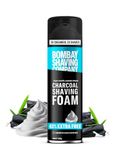 Bombay Shaving Company Charcoal Shaving Foam for Men, 425g (43% Extra) | More than 100 shaves | Activated Charcoal and Moroccan Argan Oil || Prime Exclusive Foam