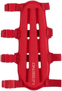 LEGEND Armguard XT Archery Arm Guards - Forearm Guard with Full Coverage & Protection - Vented Design Made of Thermoshaped EVA Foam - High-Density Adjustable Elastic Straps with Quick-Release Buckles