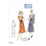 Vogue Patterns 9295 E5 Misses Dress, Tissue, Multi-Colour, 15 x 0.5 x 22 cm