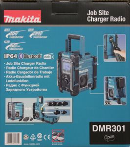 Makita Job Site Radio – DMR301 Portable Bluetooth Speaker