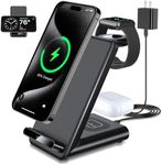 Wireless Charging Station,3 in 1 Wi