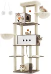 Feandrea Cat Tree, 77.5-Inch Tall M