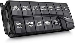 Sukuos Weekly Pill Organizer 7 Day 