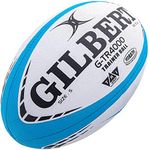 Gilbert G-TR4000 Rugby Training Ball, Sky Blue (5)