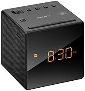 Sony ICFC-1 Alarm Clock Radio LED Black (International Version)