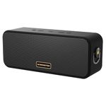 Monster S180 Bluetooth Speaker, 40W Wireless Speaker with 28H Playtime, Bluetooth 6.0, Stereo Sound, Wireless Stereo Pairing,Support AUX, TF, IPX6 Waterproof Speaker for Home, Outdoor,Party