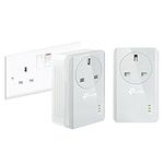 TP-LINK TL-PA4010P 2-Pack Powerline Network Adapter Kit