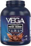 Vega Sport Premium Vegan Protein Powder Chocolate(45 Servings) 30g Plant Based Protein,5g BCAAs,Dairy Free,Gluten Free,Non GMO,Pea Protein for Women and Men,4lbs 5.9Oz(Packaging May Vary)