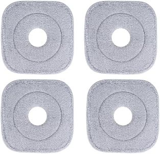 Sgizoku Tampon de rechange universel pour serpillère carrée et seau – Recharges de serpillère en microfibre pour balai à franges – Housse de rechange lavable et réutilisable pour nettoyer les sols