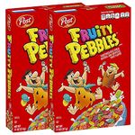 Post Fruity Pebbles Sweetened Rice Cereal, 311 g, 2 Pack