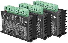 3 PCS of TB6600 Stepper Motor Driver, Abuff 5A 9-40V Nema 17 Stepper Motor Driver CNC Controller Single Axes Hybrid Stepper Motor Controls