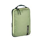 Eagle Creek Pack-It Small Isolate Compression Packing Cubes for Travel - Durable and Water-Resistant with Ultra-Lightweight, Machine-Washable Poly Ripstop Fabric, Mossy Green