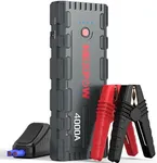 NEXPOW G17 S40 Jump Starter, 4000A Peak Car Battery Jump Starter PD60W Quick Charge (All Gas Up to 10.0L Diesel Engine), 12V Portable Jumper Box, Auto Battery Booster Pack with LED Light and USB QC3.0