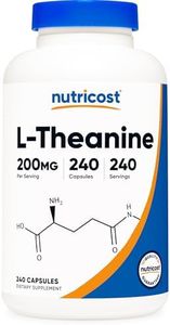 Nutricost L-Theanine 200mg, 240 Capsules - Double Strength