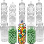 20 x Mixed 1L Plastic Victorian Sweet Jars for Candy Buffet, Wedding, Party