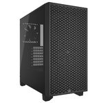 Corsair Alloy Steel 3000D Airflow Mid-Tower Pc Case-Black-2X Sp120 Elite Fans-Four-Slot Gpu Support Fits Up to 8X 120Mm Fans-High-Airflow Design