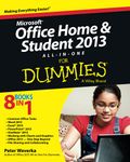 Microsoft Office Home and Student Edition 2013 All-in-One For Dummies