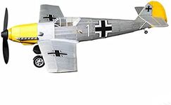 Messerschmitt ME Rubber powered Balsa Wood Aircraft Kit PreCut Parts Really flies