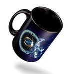 ECFAK Cancer Zodiac Sign with Quotes Printed Black Coffee/Tea Mug for Birthday Gifts for Friend | Horroscope | Gifting Mug