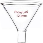 stonylab Glass Powder Funnel, Heavy