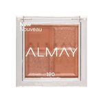 Almay Shadow Squad, Eyeshadow, Hypoallergenic, Unapologetic, Orange, Brown, Matte, Satin, Metallic, Glitter, 5.7g