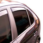 ClimAir Wind Deflectors Master Dark (rear) compatible with Toyota Yaris IV (XP21) 5-doors 2020-, Black