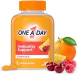 One A Day Multi+ Immunity Gummies For Adults - Immunity Multivitamin for Women And Men Plus Daily Immune Support With Vitamin C, Vitamin D And Zinc To Support Immune Function, 120 Gummies