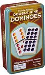 Pressman Dominoes Double 9 in tin