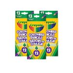 Crayola 3pk Bundle of Coloured Pencils, 12 Count