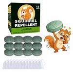 Animal Deterrent Balls 12 Pack Yard Outdoor Scent Repellent for Squirrel Mole Skunk Rabbit Garden Garage Attic Use (3)