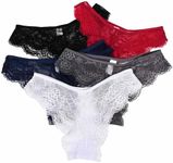 Todetana Nice And Sexy Multi-colored Panty Set, Multicolor, Small