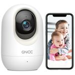 GNCC 1080P Baby Monitor Baby Camera for Newborn, Smart Camera Indoor for Baby, Night Vision, Motion/Sound Detection, Real-Time Alerts, Two-Way Audio, Remote Control, SD&Cloud Storage, Ideal Baby Gift