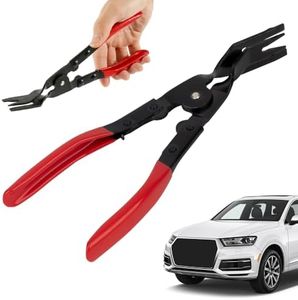Panel Clip Removal Plier, 2025 NEW Automotive Door Panel Upholstery Trim Clip Removal Tool Plier, Remove Push Pin and Press in Trim Fasteners Lift Action, Car Accessories (1 PCS)