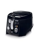 DeLonghi D28313UXBK Roto Fry Cool Touch Low Oil Deep Fryer, Black