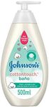 Johnson's CottonTouch Nourishing Bath for Sensitive Skin of Newborn - 1 x 500ml