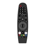 ZIEVA Compatible for Lloyd Smart LED TV Remote with Voice Control and with Scroll Mouse Pointer - Hot Keys Netflix, Movies and Prime Video,Google(Pairing Must)