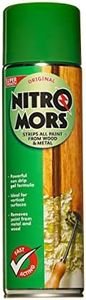 Nitromors Original Aerosol Paint Stripper, Varnish & Lacquer Remover, for Wood, Metal & Concrete, 500 ml