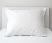 Bedding Home Premium Quality Luxury Bed Pillow | Super Soft Extra Filled with 100% Virgin Microfiber | Non-Allergic, Poly Cotton Cover (1 x Hotel Quality Pillow)