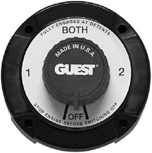 Guest 2111A Battery Selector Switch, Universal Mount Without AFD