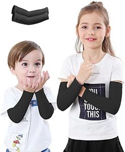 Arm Sleeves for Kids Babies, Sun Protection Athletic Protective Arm Cover for Eczeme and Prevent Scratching - 1 & 3 Pairs