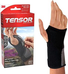Tensor Splint Wrist Brace, Black, One-Size