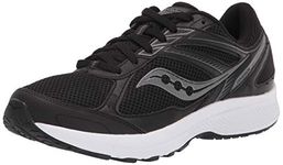 Saucony Men's Cohesion Tr14 Trail Running Shoe, Black/White, 12 Wide